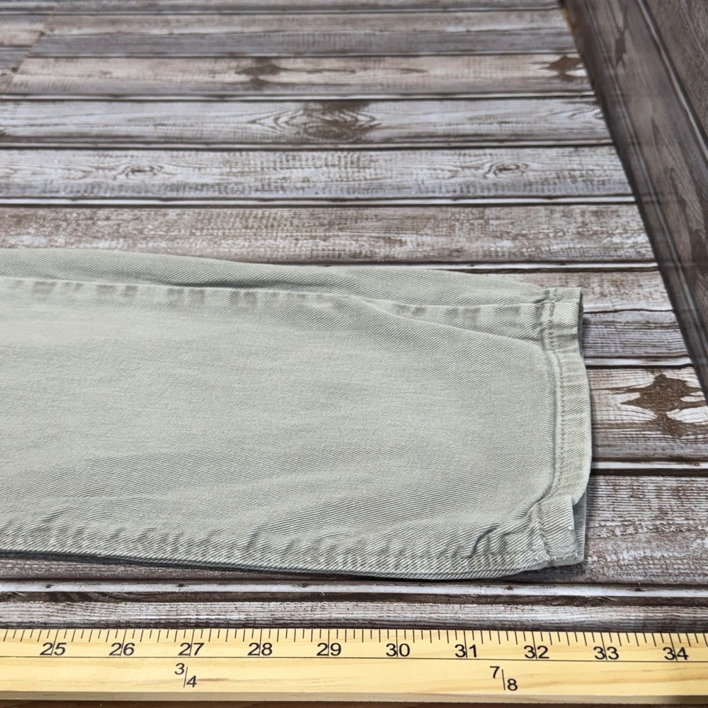 Mott & Bow Slim Mercer Jeans Mens 32x33 Gray Twill Denim 5-Pocket Pant - Picture 7 of 7
